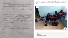 Niña indígena en Nayarit pide al Niño Dios una silla de ruedas para poder jugar