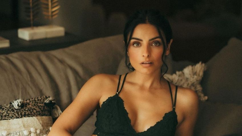 Aislinn Derbez aparece con collarín y yeso en la mano; aclara lo que pasó: VIDEO