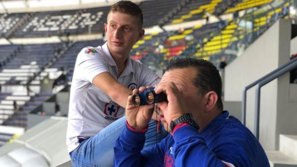 La prometida de Octavio compartió el video donde se pudo ver disfrutar de la novena de Cruz Azul. Foto: Instagram