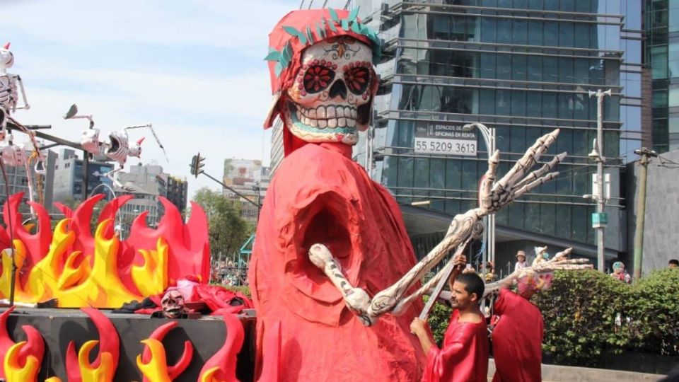 Asiste un millón de personas del Desfile de Día de Muertos (Foto: Especial)