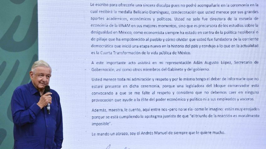 "Me quieren insultar": AMLO reveló intento de emboscada de Lilly Téllez en la Belisario Domínguez