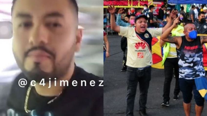 Sujeto entra con pistola al Estadio Azteca y amenaza con matar americanistas | VIDEO