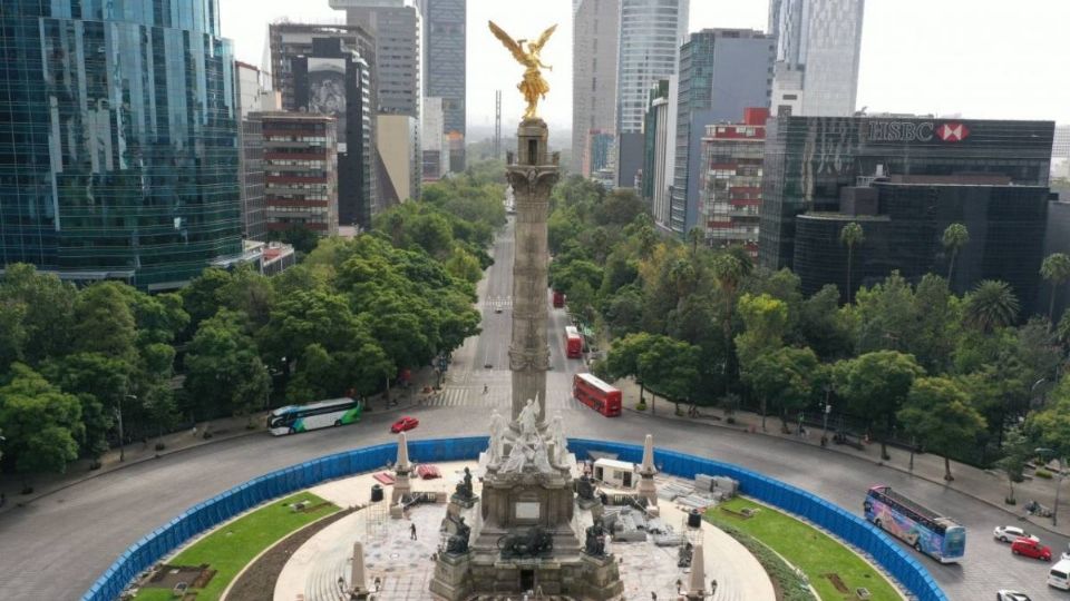 El Ángel de la Independencia estuvo cercado durante dos años (Foto: Archivo | Cuartoscuro)