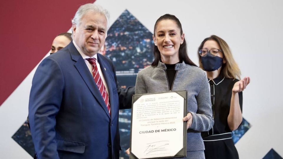 Tianguis Turístico es un escaparate internacional para la CDMX, asegura Claudia Sheinbaum (Foto: Especial)