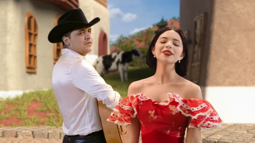 Christian Nodal reemplaza a Ángela Aguilar cantando "Dime como quieres": VIDEO