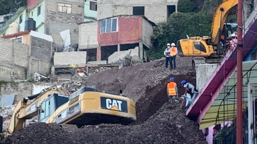 Demolición en el Cerro del Chiquihuite concluyó; ¿qué pasará con las demás casas?