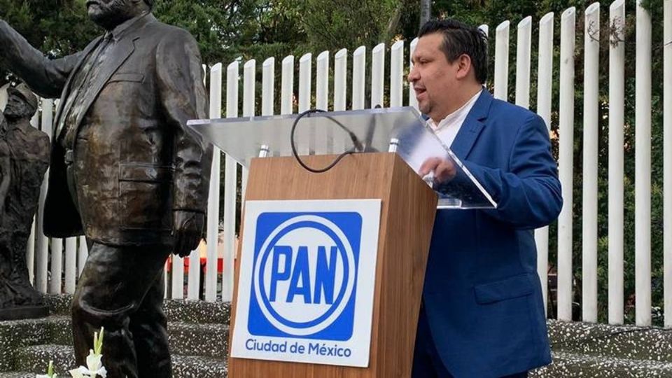 El presidente del PAN en la Ciudad de México, Ernesto Sánchez Rodríguez. Foto: Especial