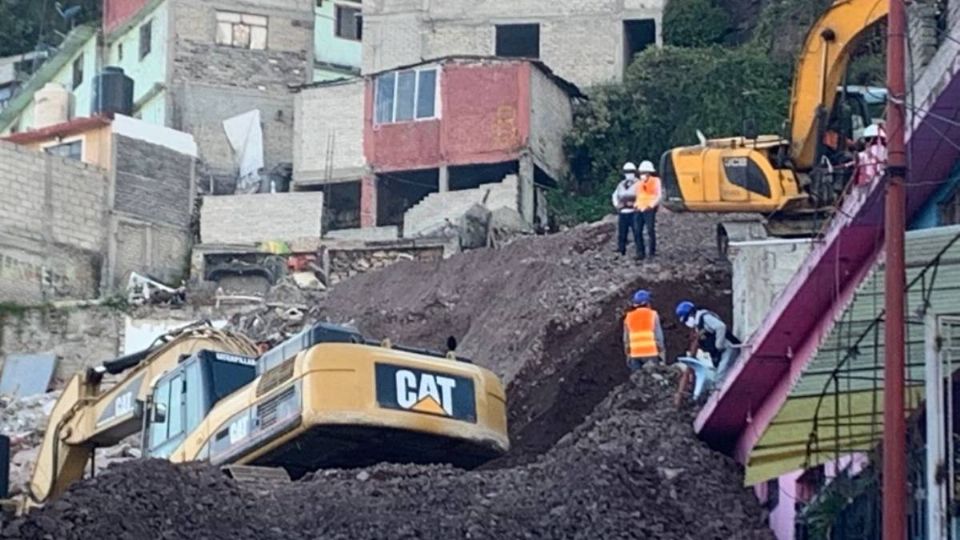 Autoridades concluyen demolición de 11 casas en Cerro del Chiquihuite (Foto: Especial)