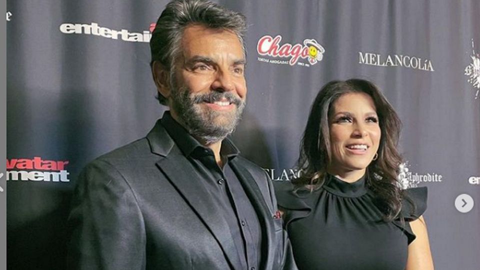 Eugenio Derbez apoyó en todo momento a su esposa Alessandra Rosaldo durante la premiere de 'Melancolía'. Foto: IG @alexrosaldo