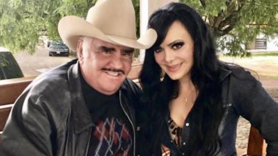 Vicente Fernández y Maribel Guardia. Foto: Especial