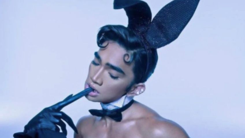 Él es Bretman Rock, el primer hombre gay en posar con el famoso traje de “conejito” en la portada de Playboy