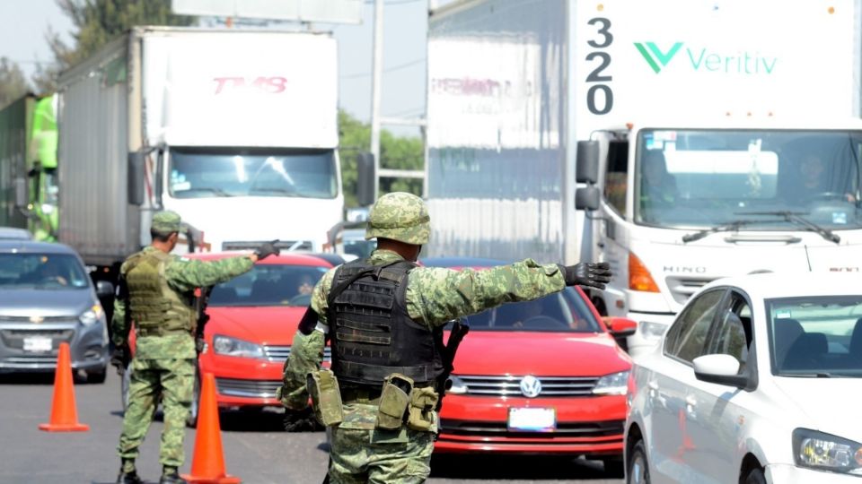 Se reporta intensa carga vehicular en ambos sentidos de la carretera México-Querétaro. Foto: Cuartoscuro