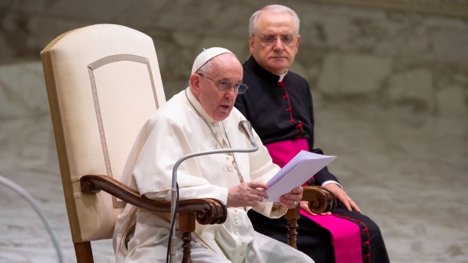 AUDIENCIA. El Papa enumeró las enfermedades que aquejan a la Curia Romana. Foto: Pablo Esparza