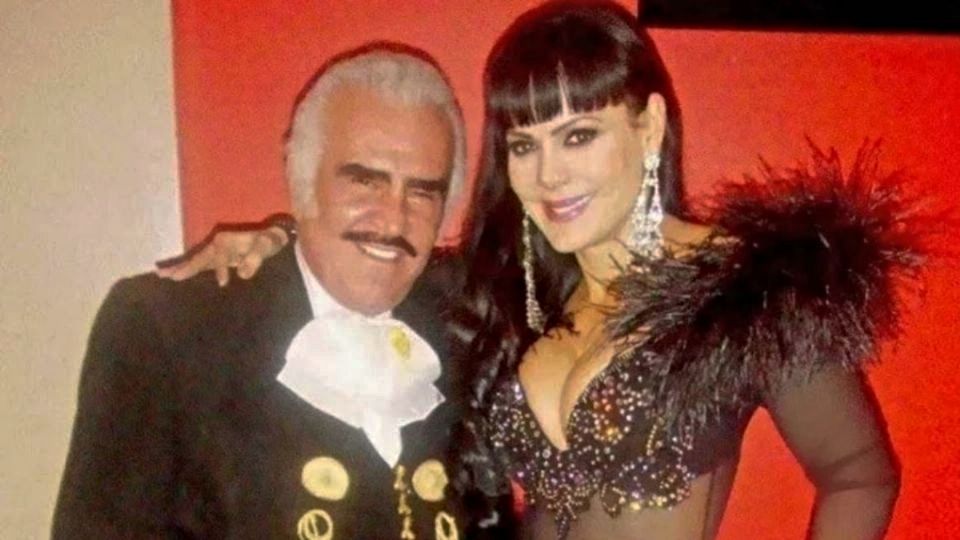 Vicente Fernández y Maribel Guardia. Foto: Especial