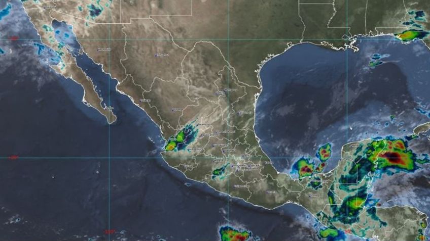 Alertan a Veracruz, Tabasco, Chiapas y Campeche por lluvias torrenciales, riesgo de deslaves e inundaciones