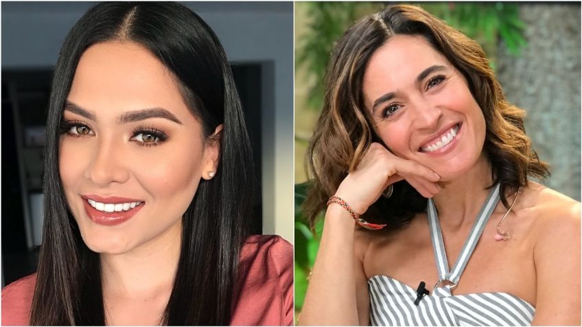 Luz María Zetina y Andrea Meza imponen moda con look negro y chamarra de mezclilla, ¿quién luce mejor?