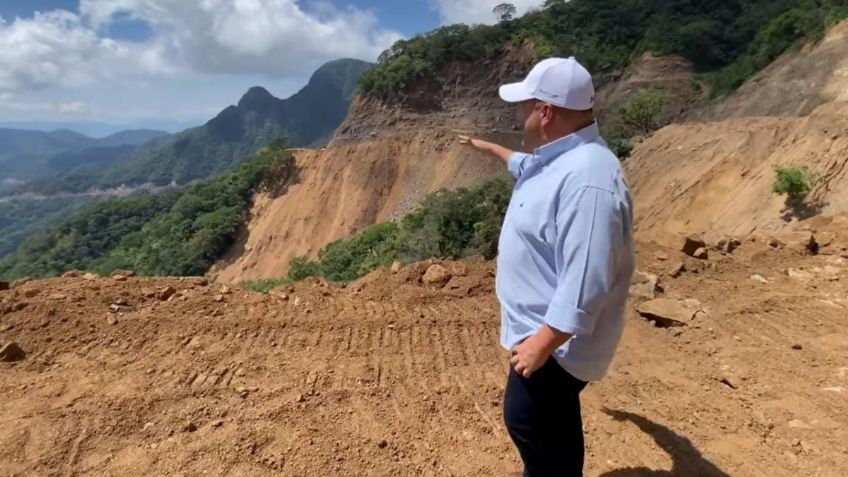 Enrique Alfaro promete que carreta Autlán de Navarro- Villa Purificación quedará lista este año