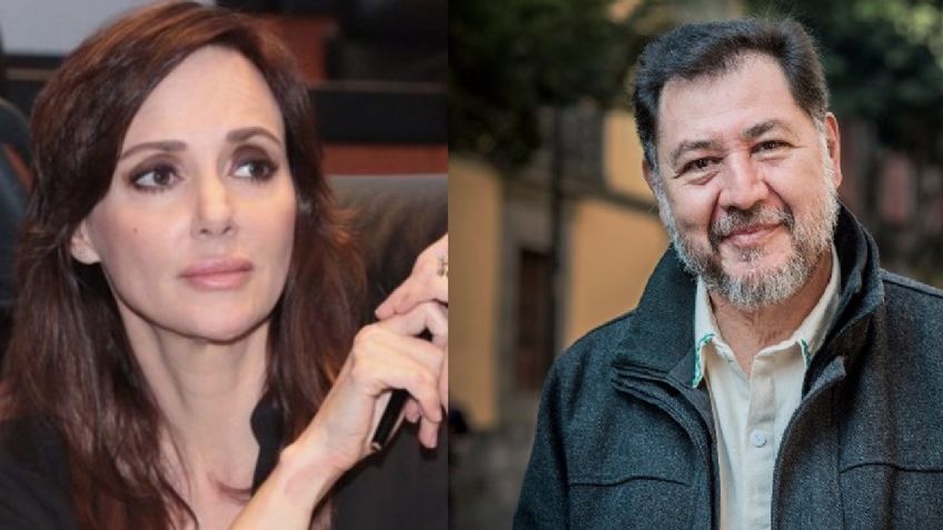 ¿Lilly Téllez está enamorada de Fernández Noroña? Intercambian mensajes en Twitter