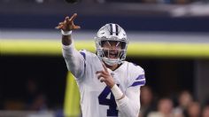 Dak Prescott luce firme como QB de los Vaqueros de Dallas para enfrentar a Giants