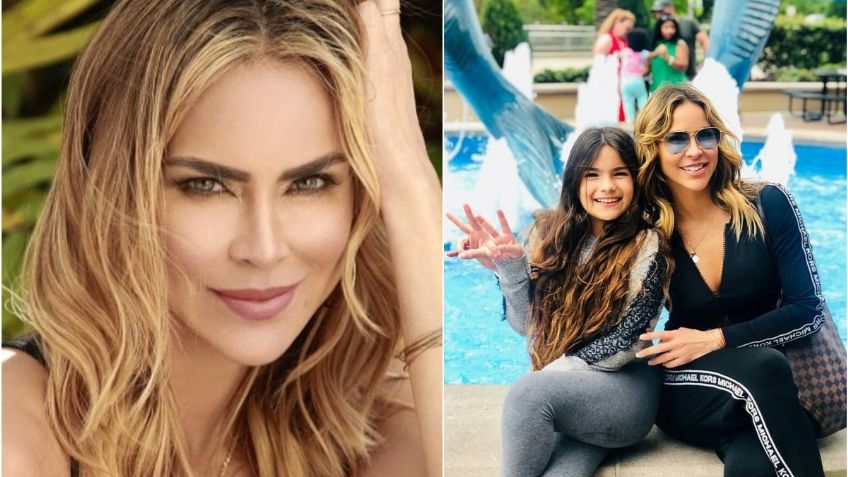 La hija de Aylín Mujica HEREDÓ su belleza; es "IGUALITA" a su madre y estas FOTOS lo demuestran