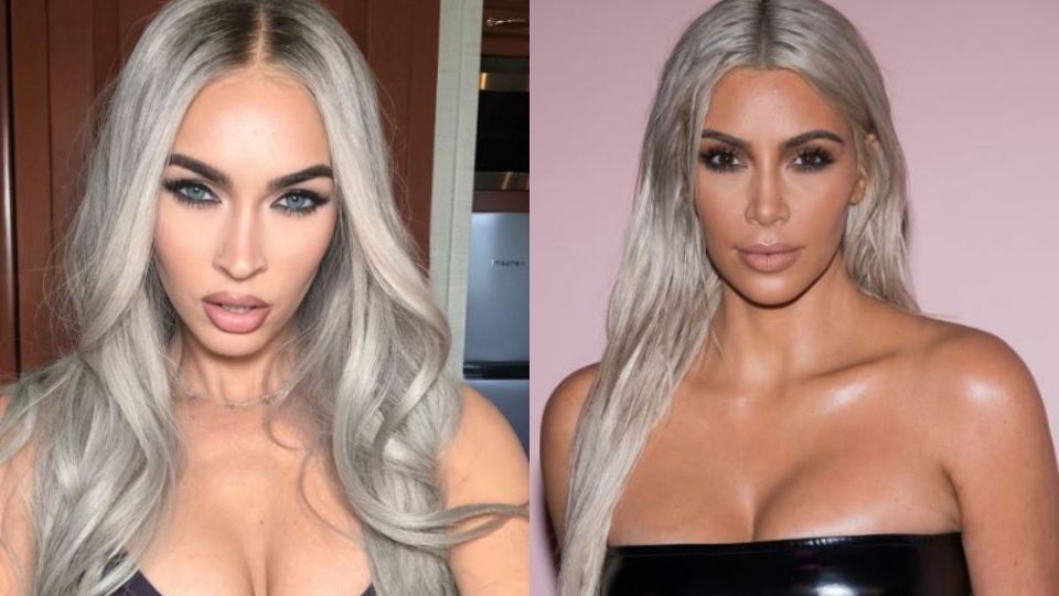 El increíble parecido de Megan Fox con Kim Kardashian ha llamado mucho la atención 
(Foto: Especial)