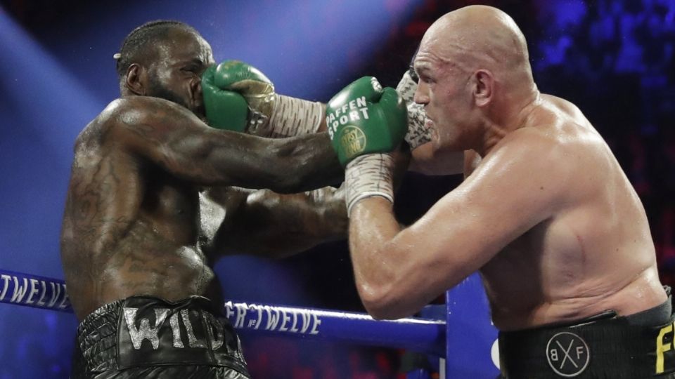 Épico combate entre los dos boxeadores (Foto: AP)