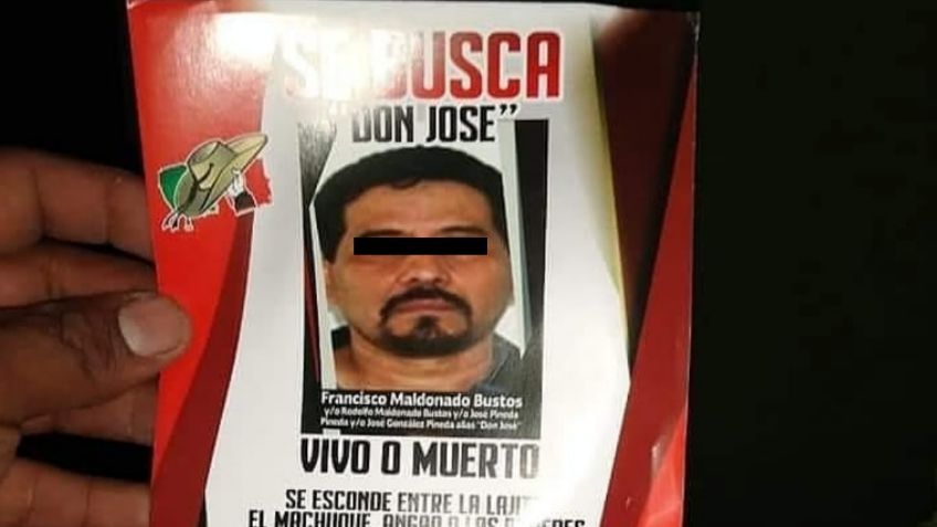 CDMX: Detienen a Francisco Maldonado alias "Don José", líder de los Caballeros Templarios