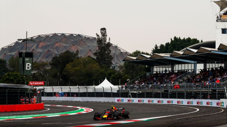 Imagen del Gran Premio de México 2019. Foto: Twtter Gran Premio de México