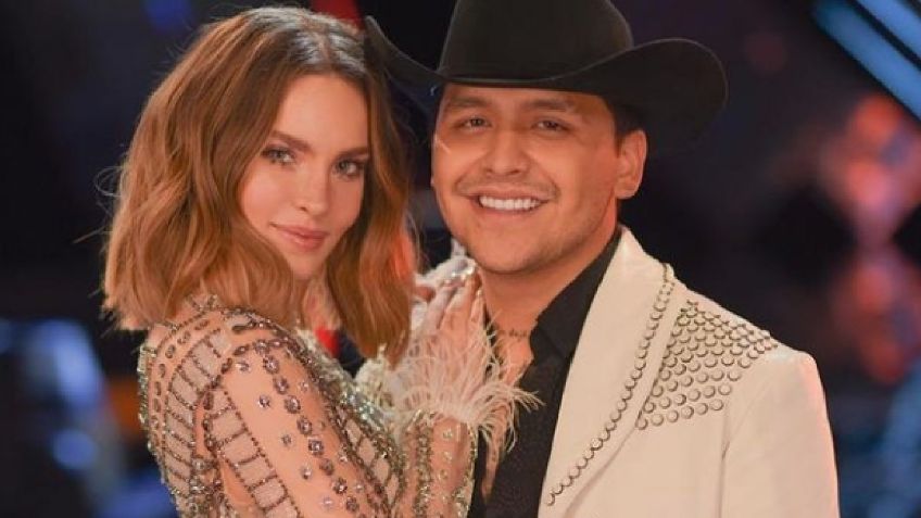 Christian Nodal revela cómo inició su historia de amor con Belinda; ¿la besó a la fuerza? | VIDEO