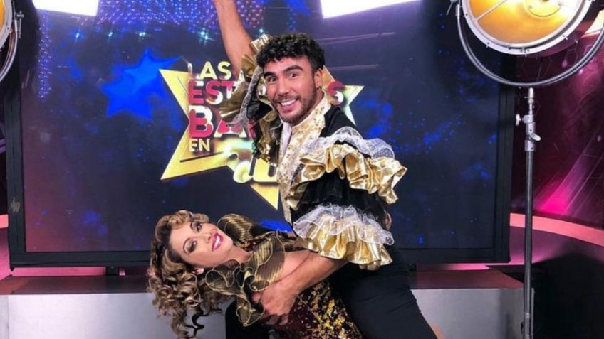 ¿Romance en “Las estrellas bailan en Hoy”? Sugey Ábrego y Tony Garza se dan apasionado beso