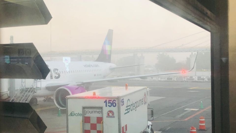 Imagen del aeropuerto de la Ciudad de México. Foto: Especial