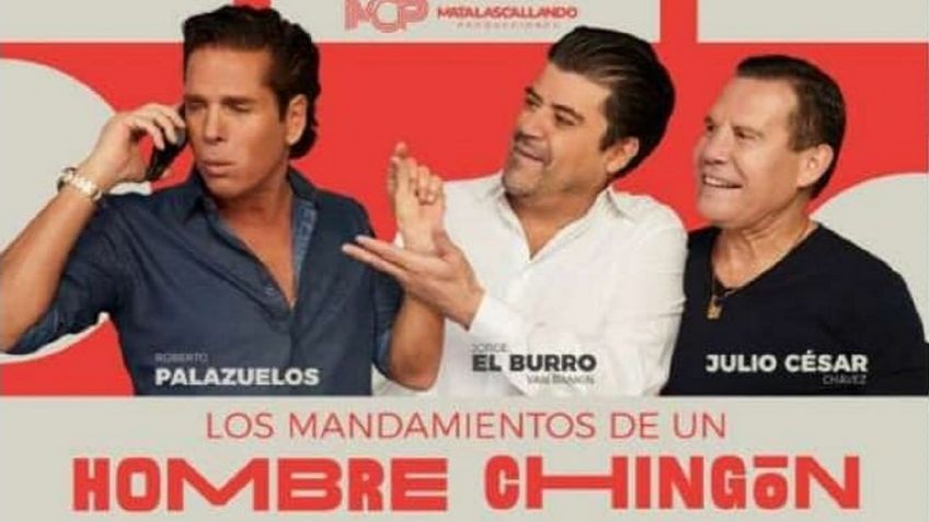 Roberto Palazuelos presentará este SHOW en VIVO con Julio César Chávez y Jorge "El Burro" Van Rankin