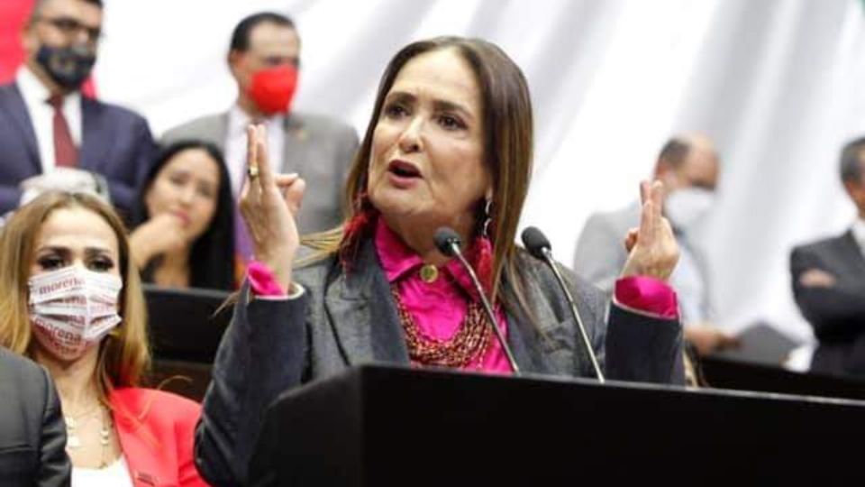 Patricia Armendariz, diputada por Morena. Foto: Especial / TW @PatyArmendariz
