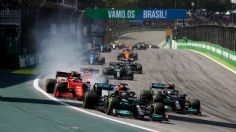 ¡Al rojo vivo! Hamilton gana el Gran Premio de Brasil; Checo Pérez queda cuarto