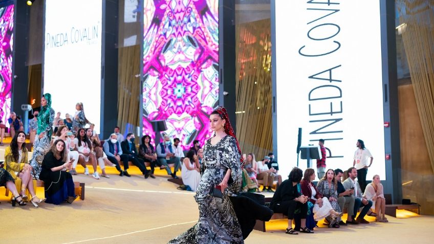 Pineda Covalin inaugura ‘Dubai Fashion Week’ en la Expo Dubai 2020