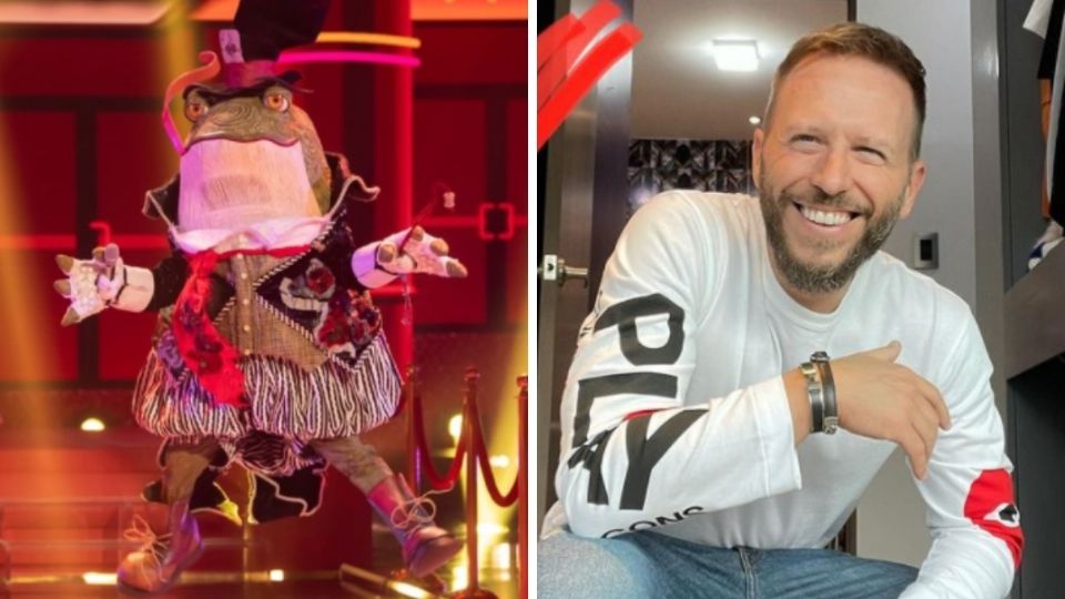 Noel Schajris estaba tras el personaje de Sapo en '¿Quién es la máscara?' Foto: Instagram