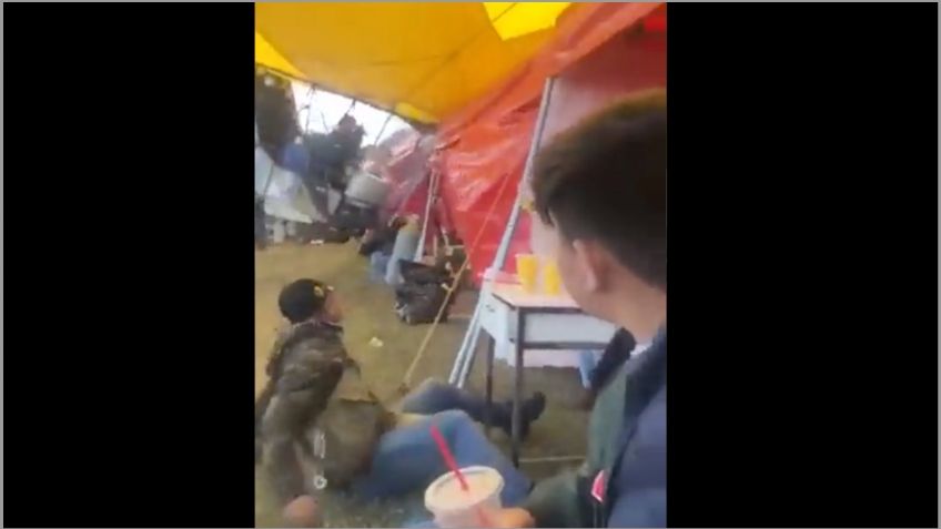 Festival del Globo: registran otro accidente en la zona de comida del evento | VIDEO