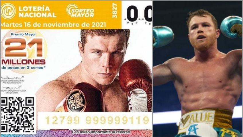 Canelo Álvarez: mañana sale el ‘cachito’ de la Lotería Nacional para rendirle honores