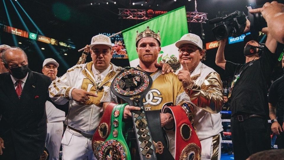 El mexicano Saúl 'Canelo' Álvarez. Foto: Instagram