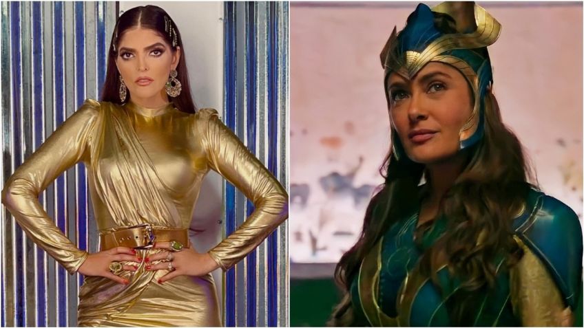 Ana Bárbara se luce como superheroína y lanza poderoso mensaje, ¿quiere incursionar en el cine como Salma Hayek?