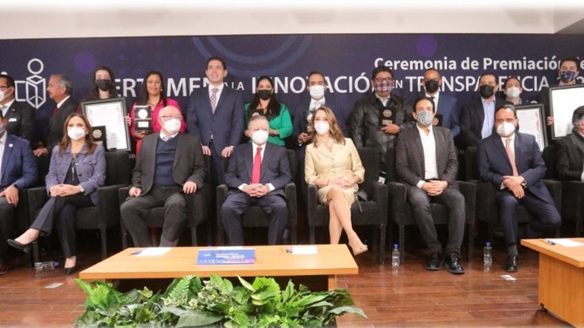 Reconocen proyectos ganadores del certamen a la Innovación en Transparencia 2021