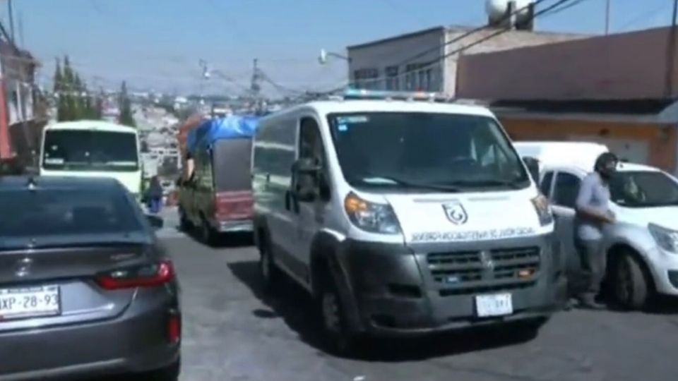 Los cuerpos fueron trasladados a las instalaciones de la Fiscalía de la Cuidad de México. Foto: Especial