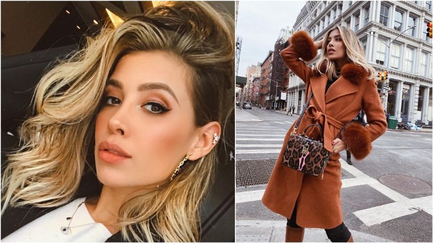 Michelle Salas se confirma como fashionista; muestra 5 formas de llevar abrigo y botas en invierno