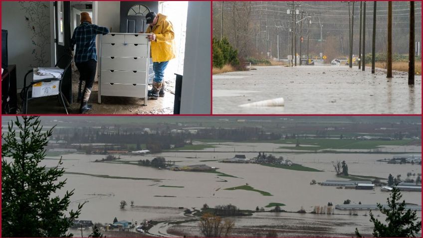 Canadá despliega a su armada tras inundaciones históricas que dejaron miles de afectados