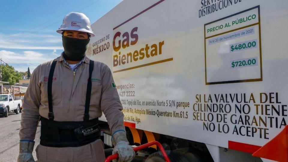 El 50% de los cilindros que recibe la gasera son inservibles (Foto: Twitter @Claudiashein)
