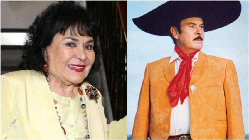 Reviven FOTO inédita de Carmen Salinas con Antonio Aguilar, ¿fueron pareja?