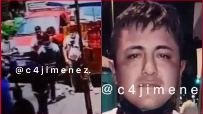 CDMX: así agrede el ‘Pinky’ a comerciantes que no se dejan extorsionar en la Cuauhtémoc | VIDEO