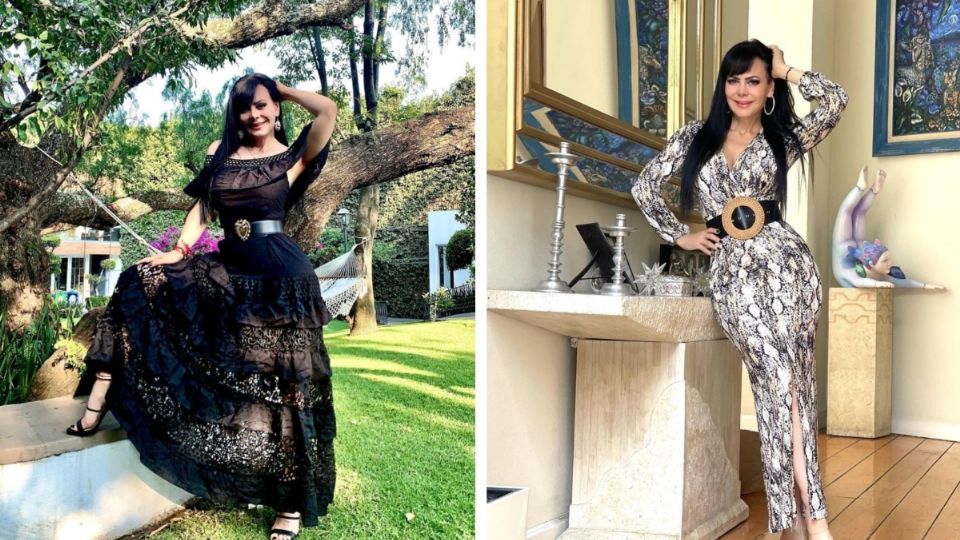 La residencia de Maribel Guardia tiene un diseño vanguardista y cuenta con un amplio jardín. FOTO: Especial