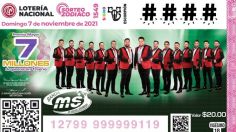 Banda MS: Lotería Nacional celebra los 18 años de la agrupación con la emisión de un 'cachito'