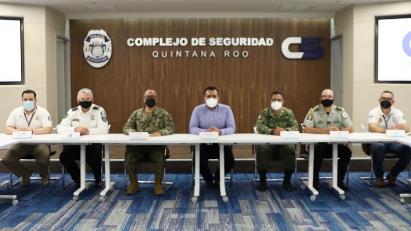 Refuerzan trabajos de seguridad en Quintana Roo